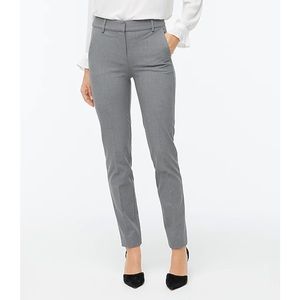 J. Crew Ruby Full Length Pants Graphite Size 2 NWT